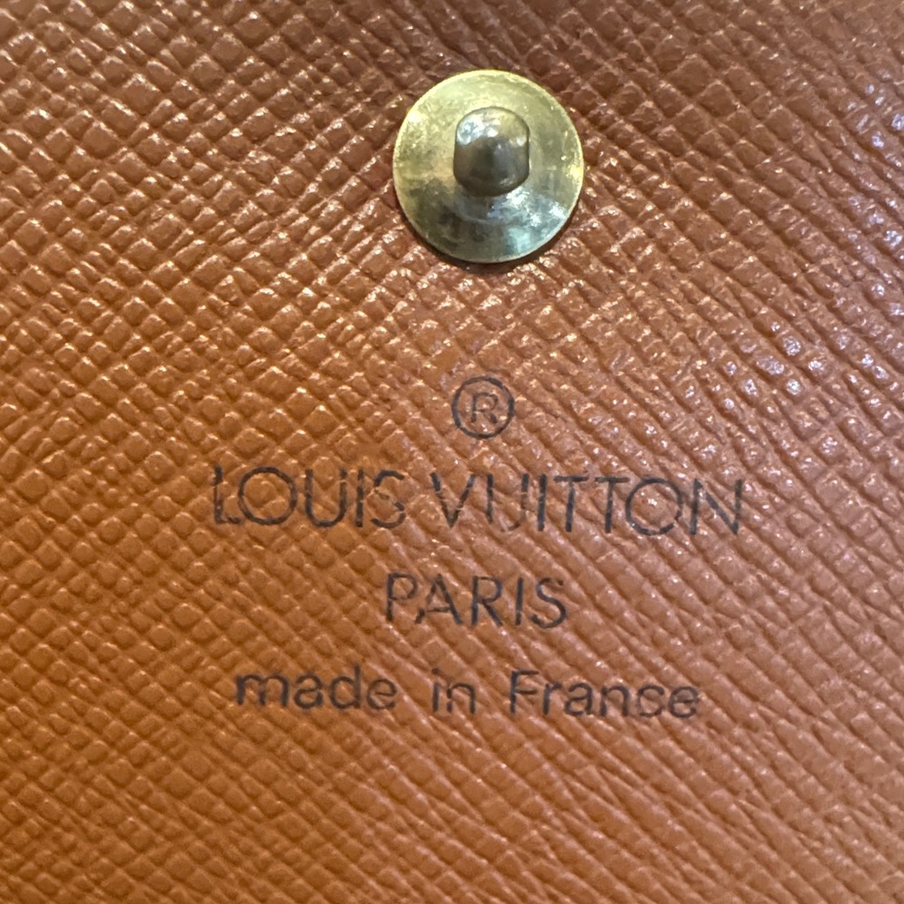 Louis Vuitton Dark Brown Monogram Wallet - Picture 8 of 10